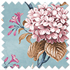 Bouquet Velvet, Cornflower - Roman Blind